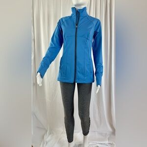 UNDER ARMOUR Women’s Full Zip Semi-fitted All Season Jacket - Blue - Small